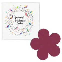 Plant-A-Shape Flower Seed Packet - Flower