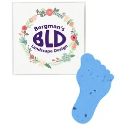 Plant-A-Shape Flower Seed Packet - Footprint