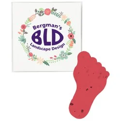 Plant-A-Shape Flower Seed Packet - Footprint