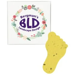 Plant-A-Shape Flower Seed Packet - Footprint