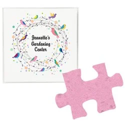 Plant-A-Shape Flower Seed Packet - Puzzle Piece
