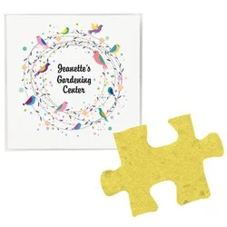 Plant-A-Shape Flower Seed Packet - Puzzle Piece