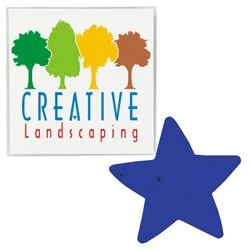 Plant-A-Shape Flower Seed Packet - Star