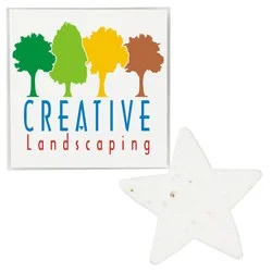Plant-A-Shape Flower Seed Packet - Star