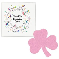 Plant-A-Shape Flower Seed Packet - Clover