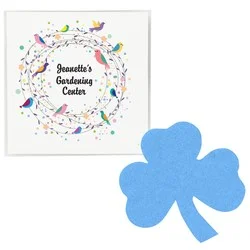 Plant-A-Shape Flower Seed Packet - Clover