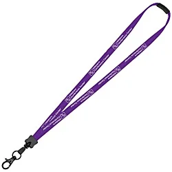 Lanyard with Neck Clasp - 5/8" - 32" - Large Metal Lobster Claw