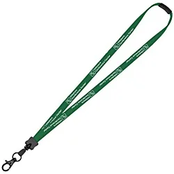 Lanyard with Neck Clasp - 5/8 inch - 32 inches - Large Metal Lobster Claw