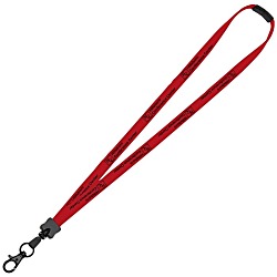 Lanyard with Neck Clasp - 5/8" - 32" - Large Metal Lobster Claw