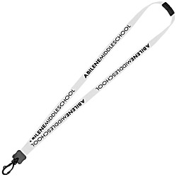 Lanyard with Neck Clasp - 5/8" - 32" - Plastic Swivel Snap Hook