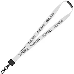 Lanyard with Neck Clasp - 7/8" - 32" - Large Metal Lobster Claw