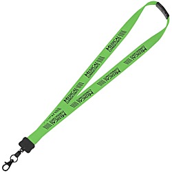 Lanyard with Neck Clasp - 7/8" - 32" - Large Metal Lobster Claw
