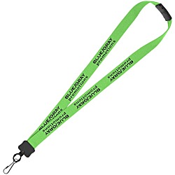 Lanyard with Neck Clasp - 7/8" - 32" - Metal Swivel Snap Hook
