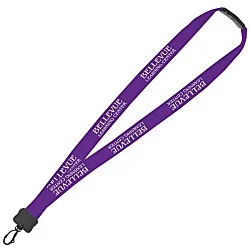 Lanyard with Neck Clasp - 7/8" - 32" - Plastic Swivel Snap Hook
