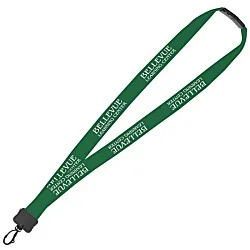 Lanyard with Neck Clasp - 7/8" - 32" - Plastic Swivel Snap Hook