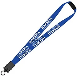Lanyard with Neck Clasp - 7/8" - 32" - Snap Buckle Release