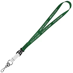 Mix and Match Smooth Nylon Lanyard - 3/4" - 38" - Metal Swivel Snap Hook