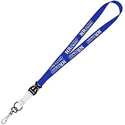 Mix and Match Econ Polyester Lanyard - 3/4" - 38" - Metal Swivel Snap Hook