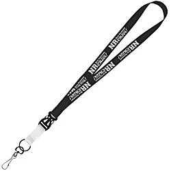Mix and Match Econ Polyester Lanyard - 3/4" - 38" - Metal Swivel Snap Hook