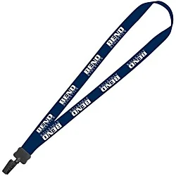 Lanyard - 7/8" - 34" - Plastic Bulldog Clip