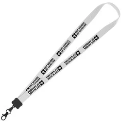 Lanyard - 7/8 inch - 36 inches - Metal Lobster Claw