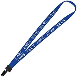 Lanyard - 7/8" - 36" - Plastic Bulldog Clip