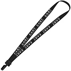 Lanyard - 7/8" - 36" - Plastic Bulldog Clip