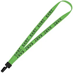 Lanyard - 7/8" - 36" - Plastic Bulldog Clip