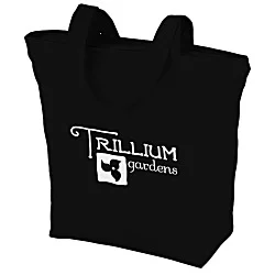 Maine Zippered 8 oz. Cotton Tote - 24 hr