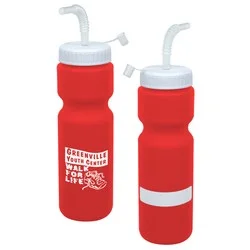 ID Sport Bottle with Straw Lid - 28 oz.