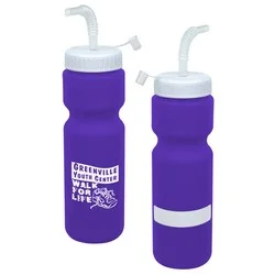 ID Sport Bottle with Straw Lid - 28 oz.