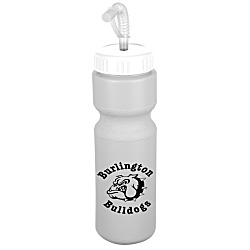 Sport Bottle with Straw Lid - 28 oz. - Colors