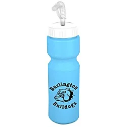Sport Bottle with Straw Lid - 28 oz. - Colors