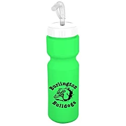 Sport Bottle with Straw Lid - 28 oz. - Colors