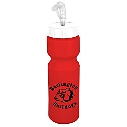 Sport Bottle with Straw Lid - 28 oz. - Colors