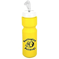 Sport Bottle with Straw Lid - 28 oz. - Colors