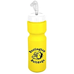 Sport Bottle with Straw Lid - 28 oz. - Colors