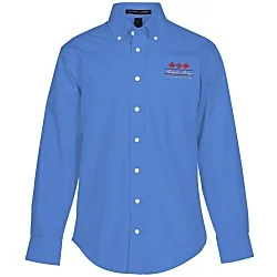 Crown Collection Solid Oxford Shirt - Men's