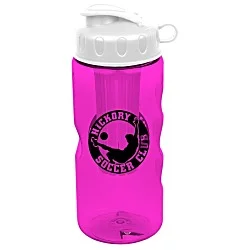 Infuser Mini Mountain Bottle with Flip Lid - 22 oz.
