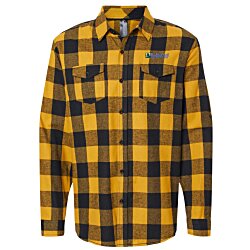 Burnside Yarn-Dyed Flannel Shirt - Men's