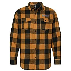 Burnside Yarn-Dyed Flannel Shirt - Men's