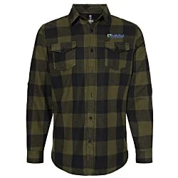 Burnside Yarn-Dyed Flannel Shirt - Men's