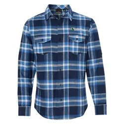 Burnside Yarn-Dyed Flannel Shirt - Men's