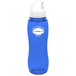 Poly-Pure Slim Grip Bottle with Crest Lid - 25 oz.