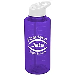 Mountain Bottle with Flip Straw Lid - 36 oz.