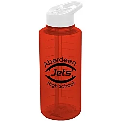 Mountain Bottle with Flip Straw Lid - 36 oz.