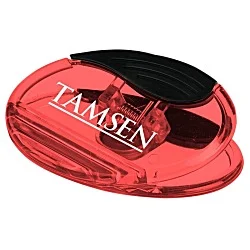 Oval Power Clip - Translucent