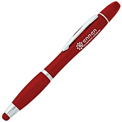 Curvy Stylus Twist Pen/Gel Highlighter
