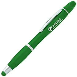 Curvy Stylus Twist Pen/Gel Highlighter