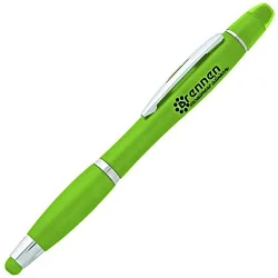 Curvy Stylus Twist Pen/Gel Highlighter